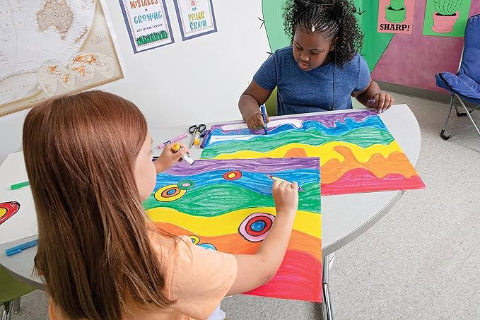 Prang Washable Glue Stick, Blue.74 Oz, 1 Count