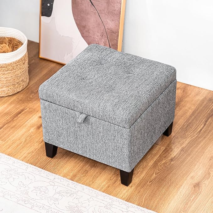 Adeco Storage Ottoman