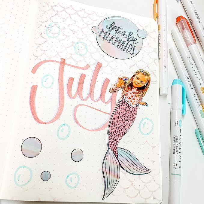 Zebra Pen Creative Highlighting Starter Set 15-Pack, Includes 5 Kirarich Highlighters, 5 Mildliner Creative Markers, and 5 Sarasa Clip Retractable Gel Pens, Assorted Ink Colors (76015)