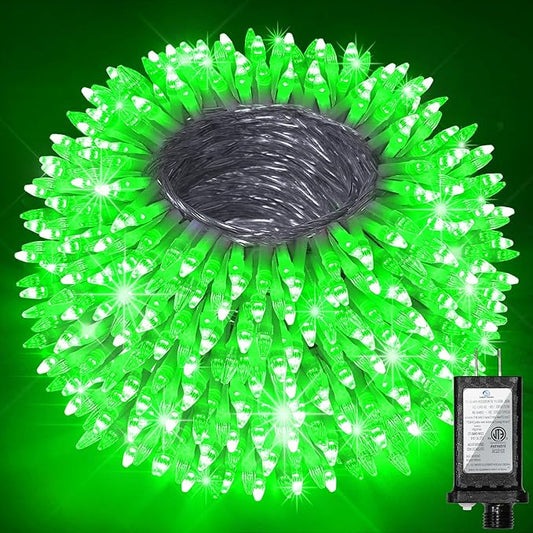 1500 LED 470FT Christmas Lights Outdoor, Christmas String Fairy Lights with Timer & Memory, Waterproof 12 Modes Dimmable Twinkle Tree Lights for Home Patio Wedding Party Yard Xmas Decorations, Green