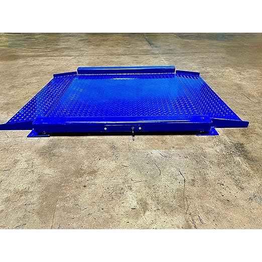 Liberty LS-917-R NTEP Low Profile Drum Scale with 4' x 4' (48" x 48') Platforms for Barrel Weighing, Regular LED Version | 5000 lbs x 1 lb
