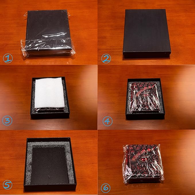 3D Dragon Eye Embossed Journal,Resin Engraving Notebook,Dnd notebook for Dragon Lovers ，Blank Paper,Hardcover Travel Notepad for Writing,Sketchbook,Collection,Gift,Decoration A4 and A5 Size (A5-Red)