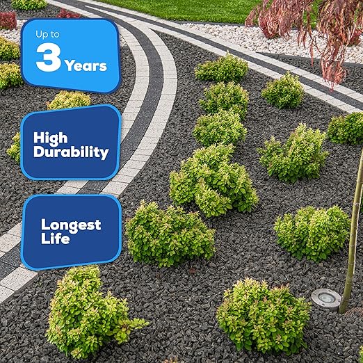 Superclear TerraLock Mulch Glue for Landscaping, 5 Gallon Rock Glue. Easy Spray, Easy Hold. Perfect for Mulch, Pea Gravel Large & Small, Rock, Straw and Stone, Pega para Piedras de Jardin